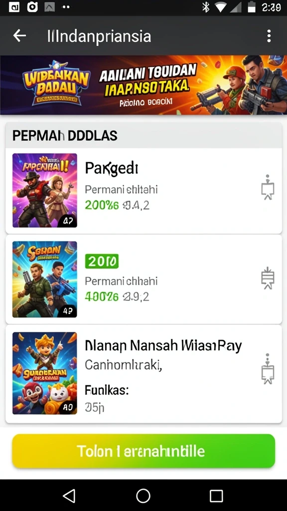 nanastoto - Tampilan menarik dan antarmuka yang mudah digunakan.