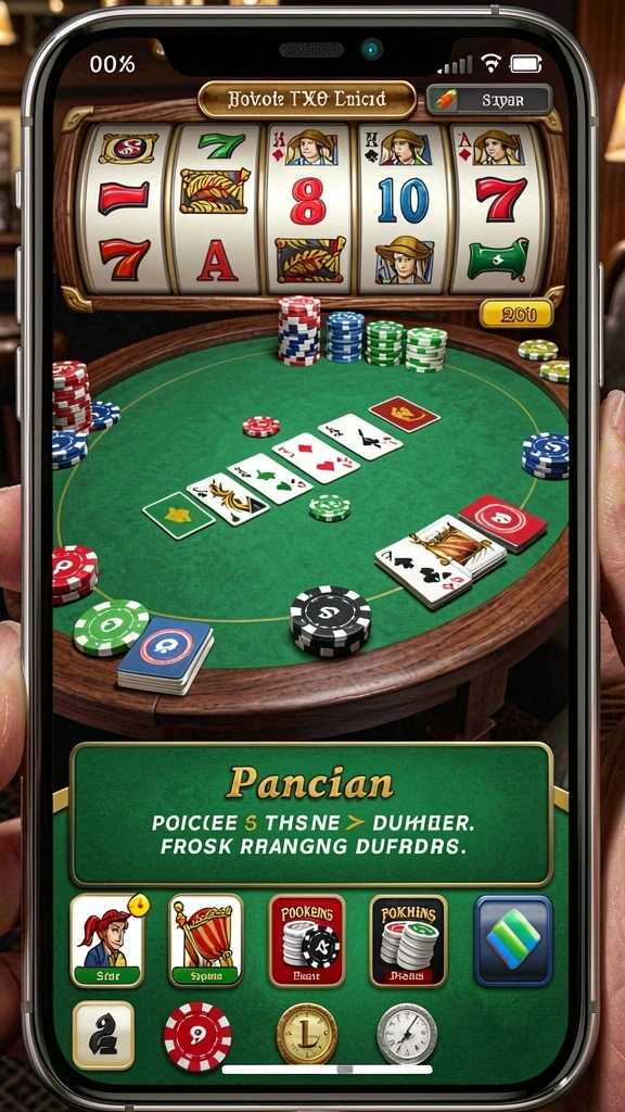 qqslot - Screenshot menampilkan fitur sosial yang memungkinkan interaksi antar pemain.