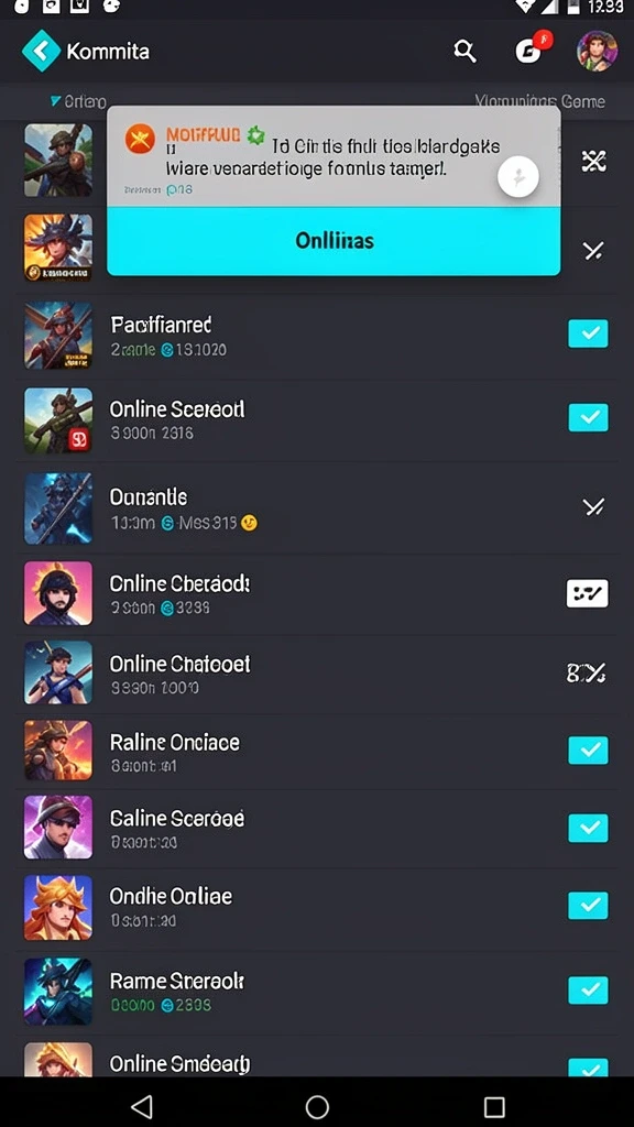 tante777 - Screenshot menunjukkan variasi permainan yang tersedia di aplikasi TANTE777.
